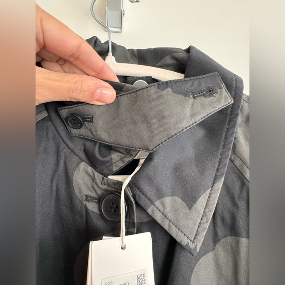 Marimekko NWT Rosi Juhlaunikko Trench Coat Large - Picture 7 of 11